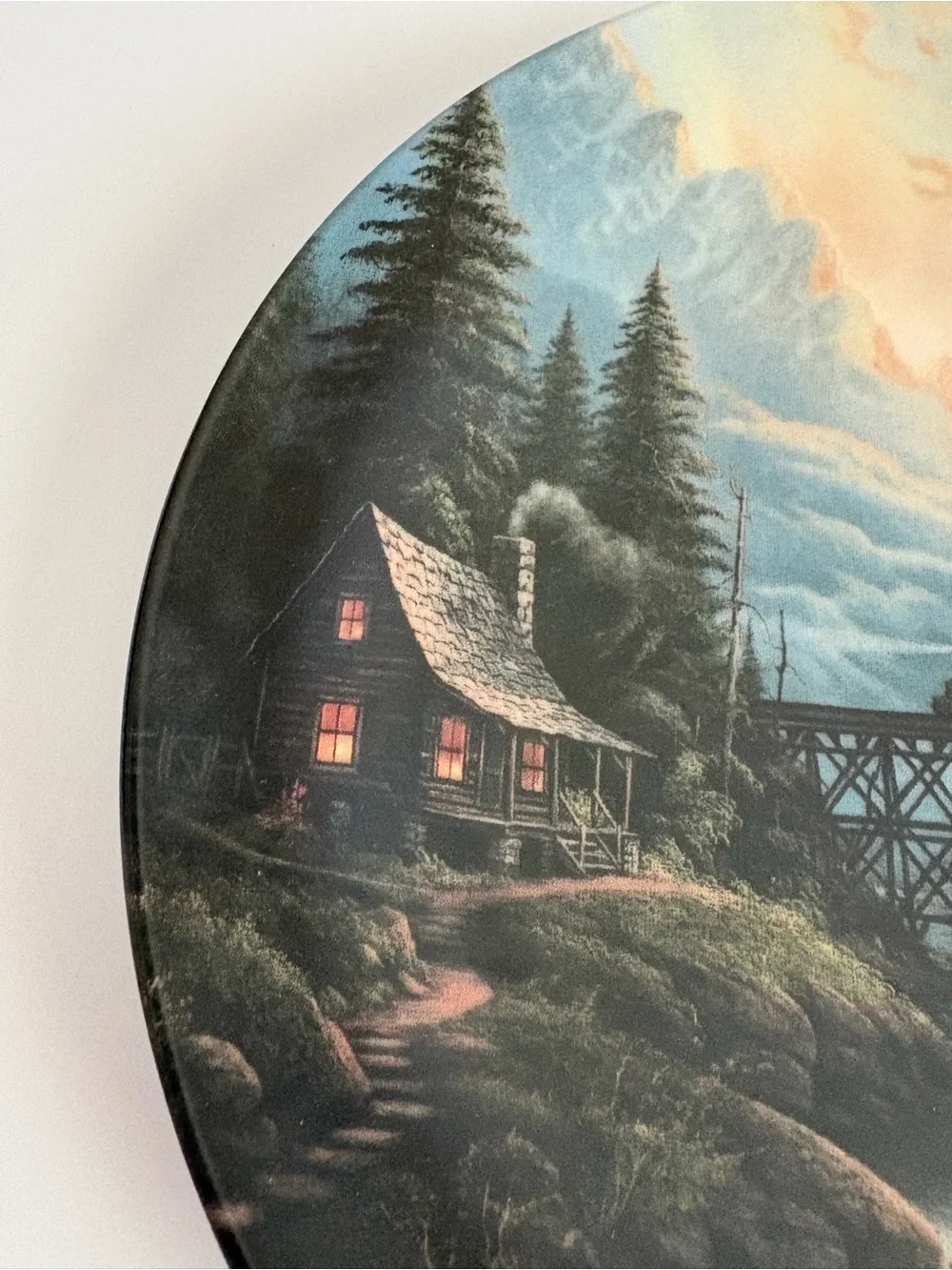 Vintage Limited 1993 “Daybreak” #2 in Series Bradford Exchange by Jesse Barnes